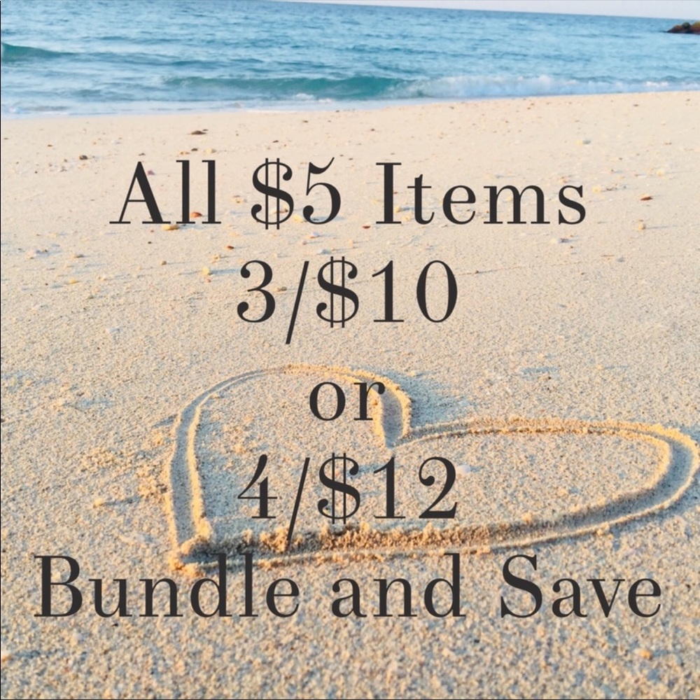 $5 items Bundle and save